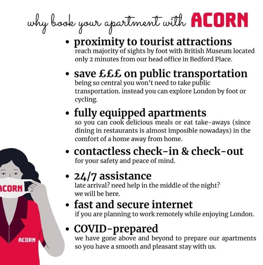 Acorn - Bedford Place Apartments Лондон Экстерьер фото